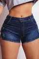 Short Na Stika Jeans 010 Única 36