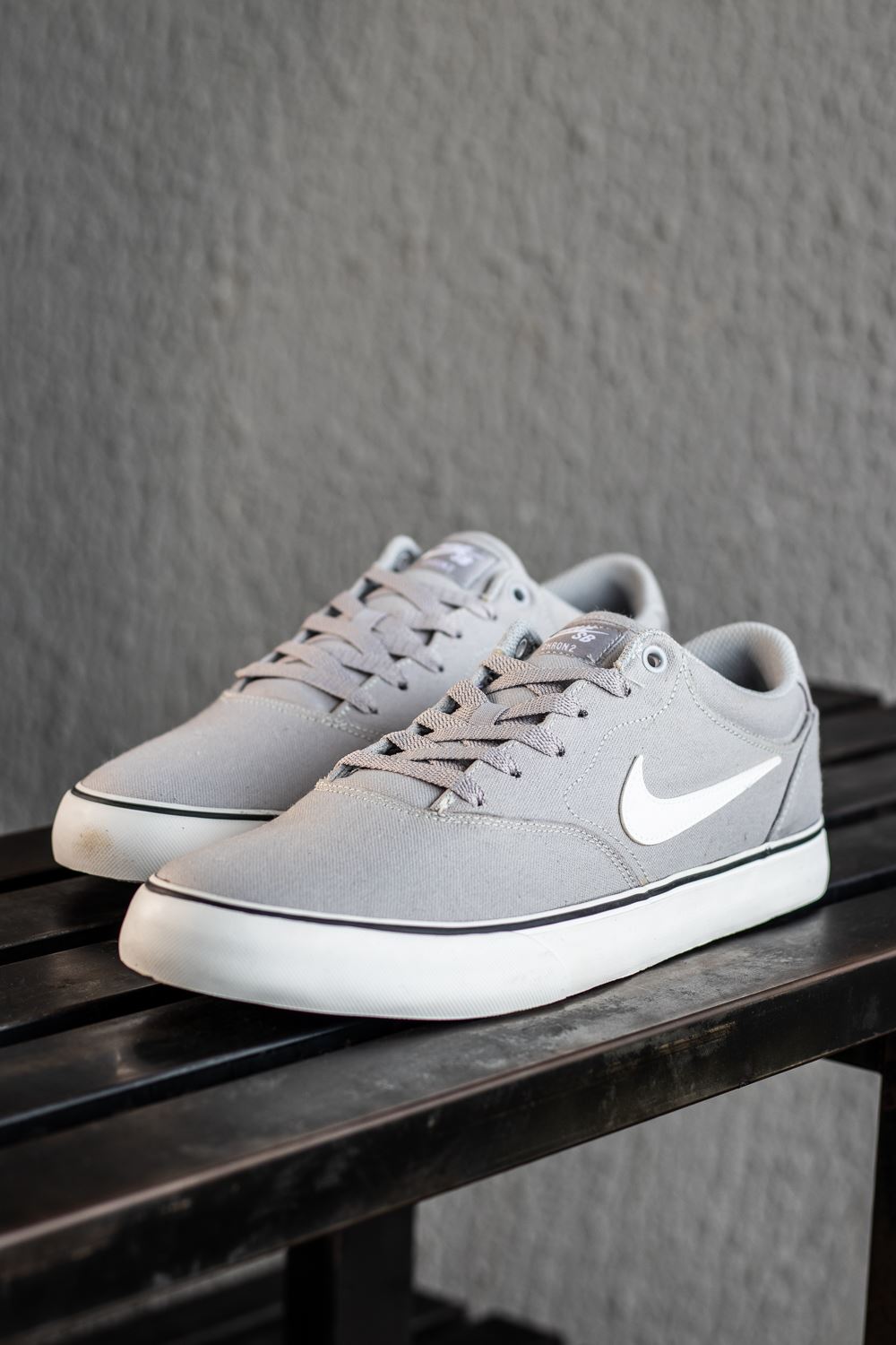 Nike sb check fashion solar cinza