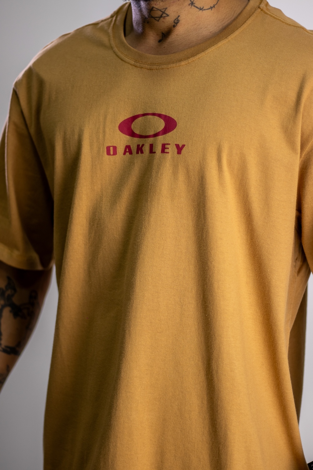 Camiseta Oakley Bark New Tee Branco