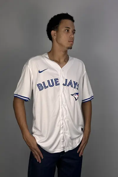 Camiseta De Botão Baseball Blues Jays