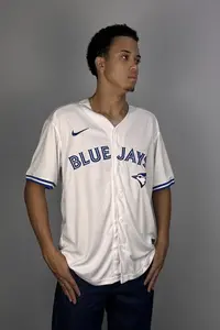 Camiseta De Botão Baseball Blues Jays
