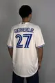 Camiseta De Botão Baseball Blues Jays