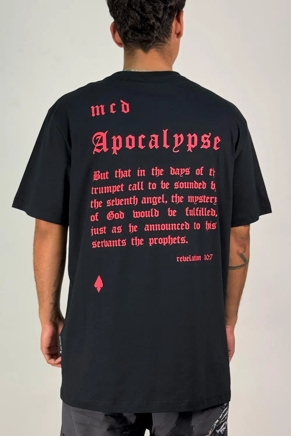 BABYL RED MOON APOCALYPSE限定 Tシャツ M Camiseta Regular MCD Fogo Apocalipse - Camiseta Regular MCD Fogo