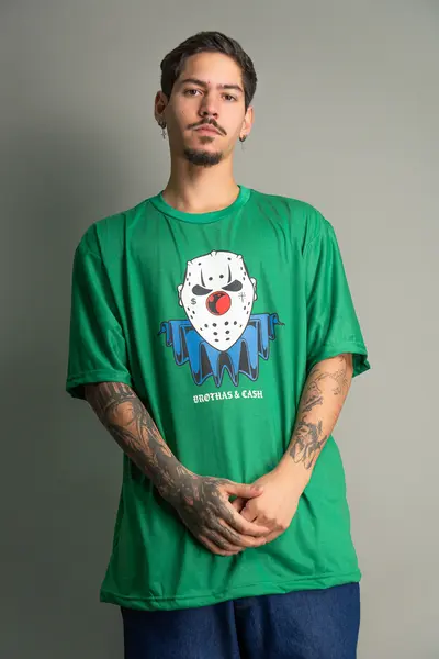 Camiseta Brothas & Cash Mascara Jason