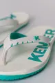 Sandália Kenner Original Red Branco Verde