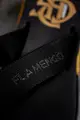Sandália Kenner Original Rakka Flamengo  Preto Dourado