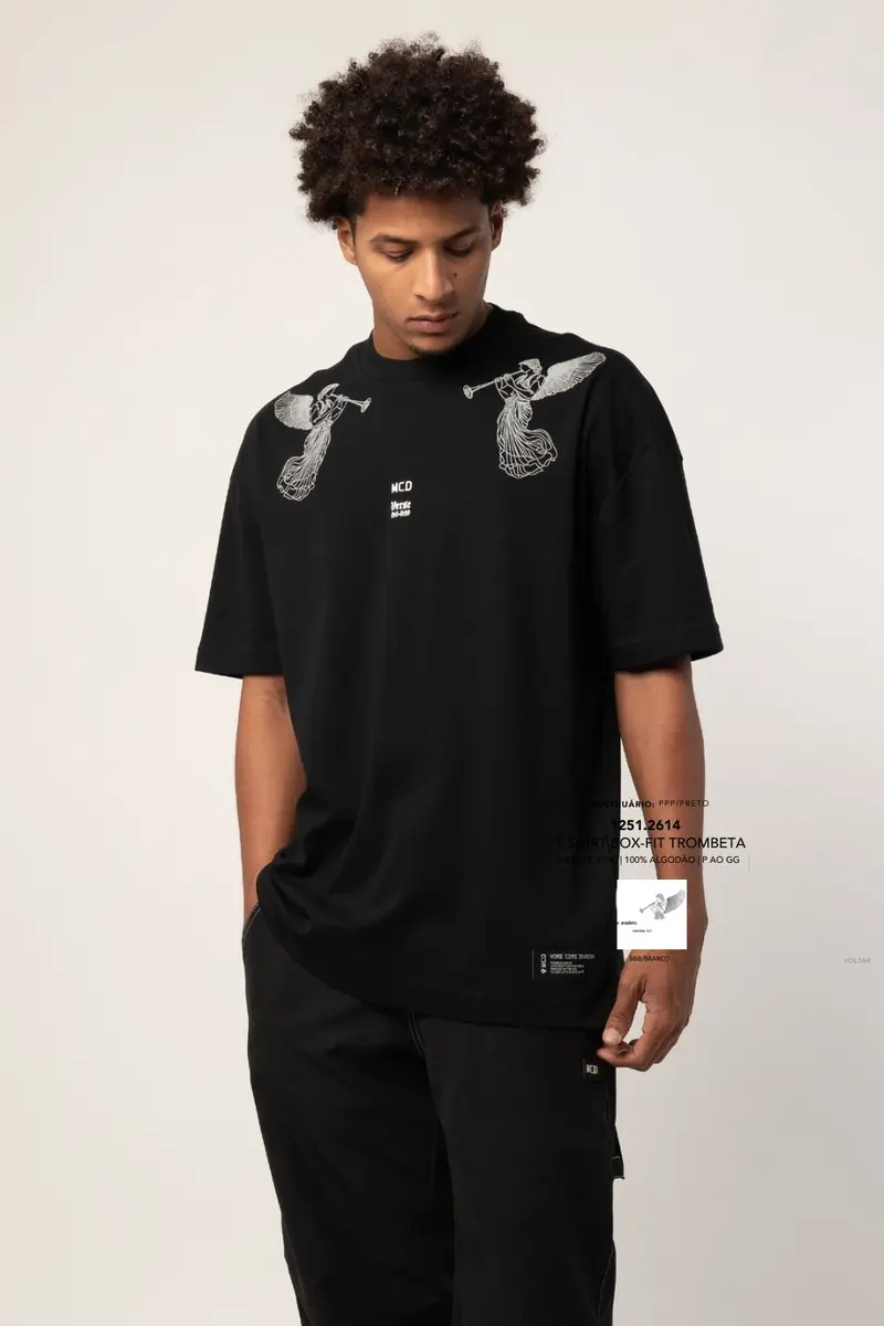Camiseta MCD Box Fit Trombeta