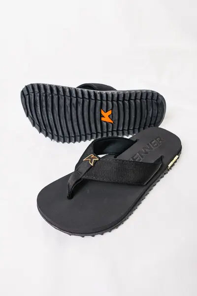 Sandália Kenner Original Kivah Gold Preto