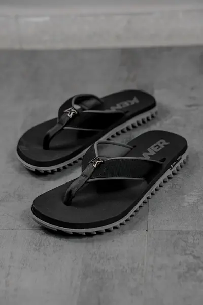 Sandália Kenner Original Kivah DKS Preto Cinza