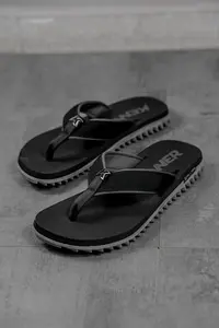Sandália Kenner Original Kivah DKS Preto Cinza