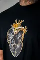 Camiseta Regular MCD Coração Dourado