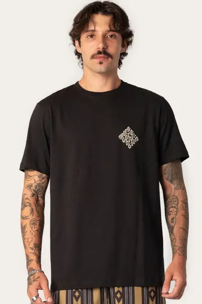 Camiseta Mcd Regular Logo Quadro