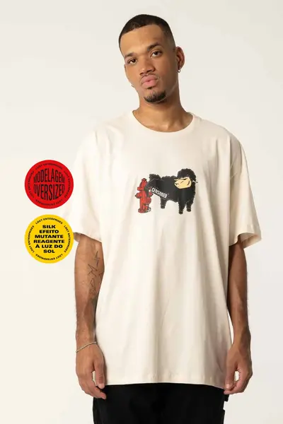 Camiseta Lost Censored Oversized