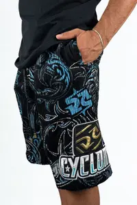 Bermuda Cyclone Veludo Est Tribal Shark