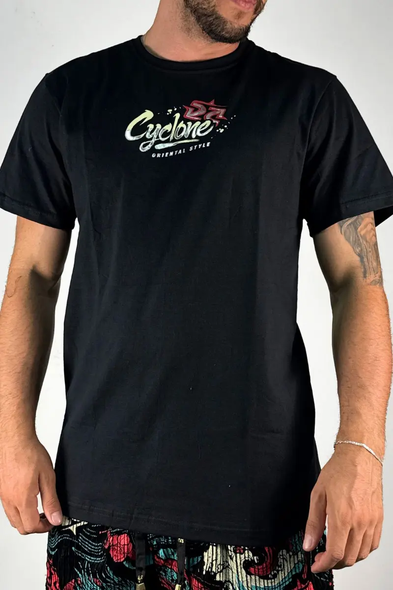 Camiseta Cyclone Loc Oriental Samurai Metal