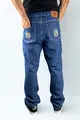 Calça Jeans Flagrantes Tradicional Bolso Bordado