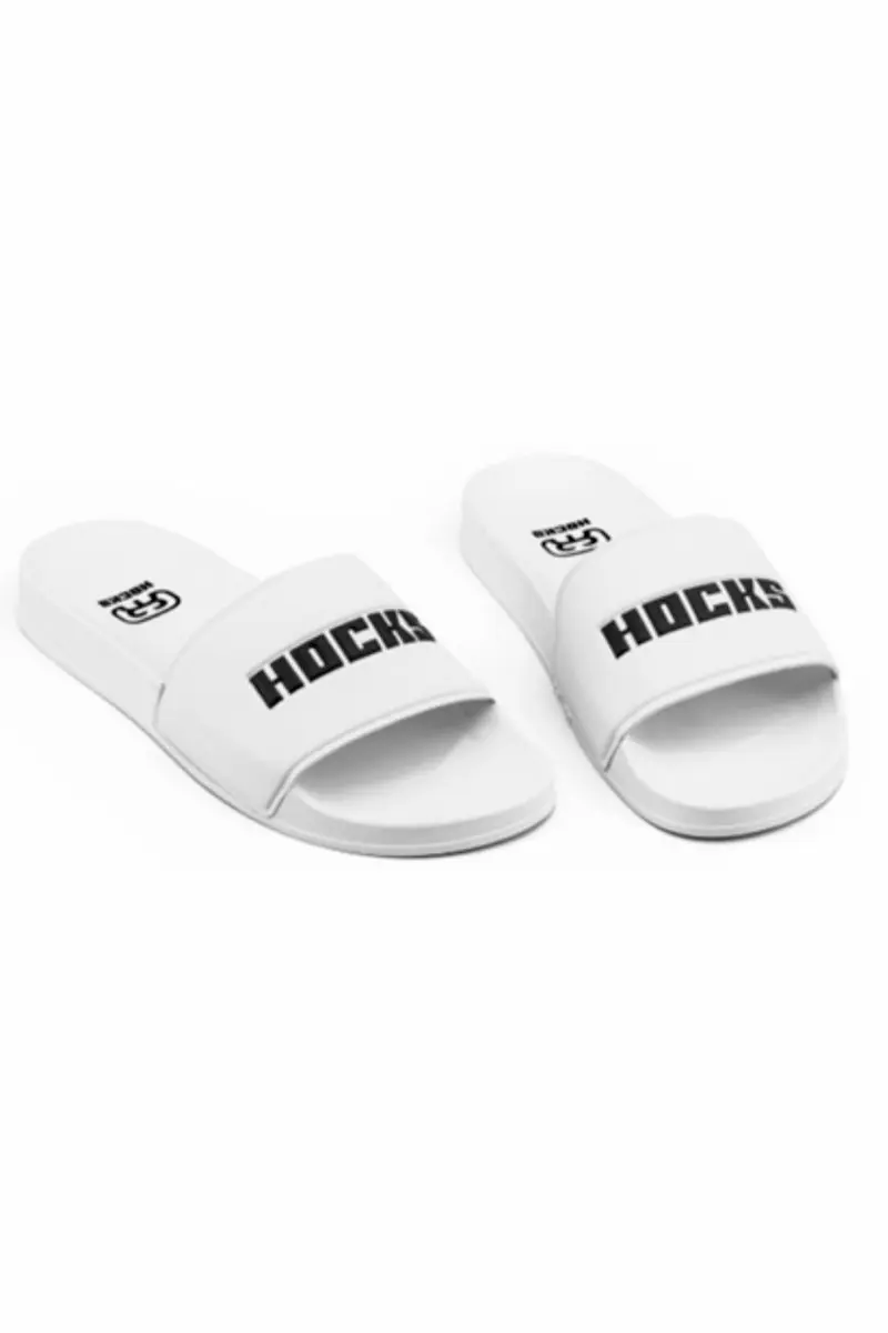 Chinelo Sandalha Slide Hocks Regular Grito White
