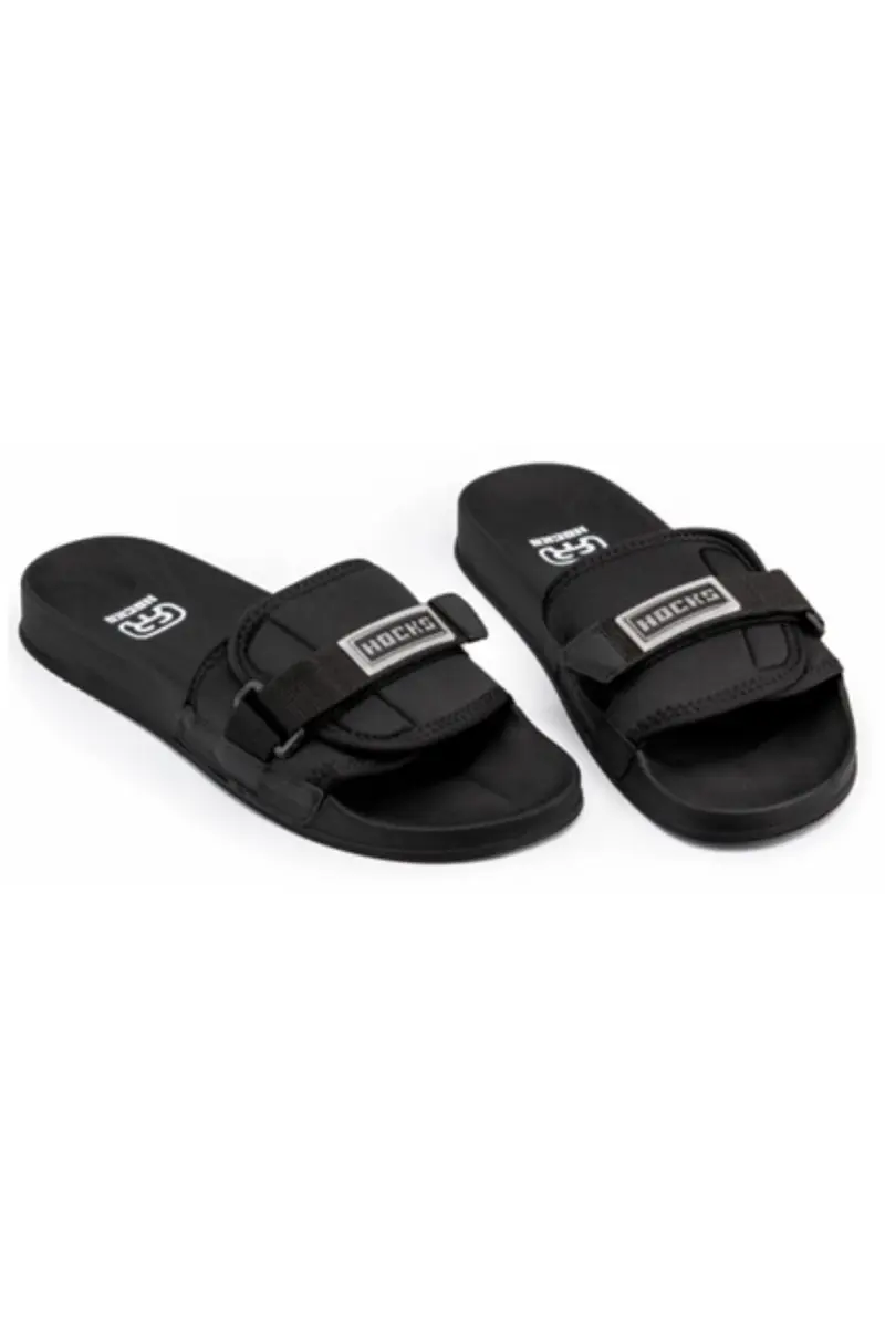 Chinelo Sandalha Slide Hocks Bravo BLACK