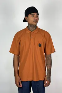 Camisa Polo Logo Carvâo