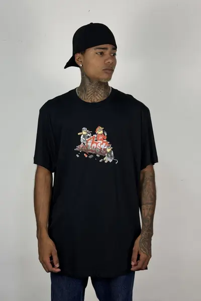 Camiseta Lost  Crew