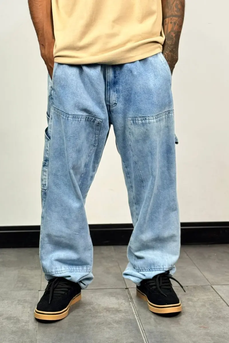 Calça Jeans Jardineiro Chronic