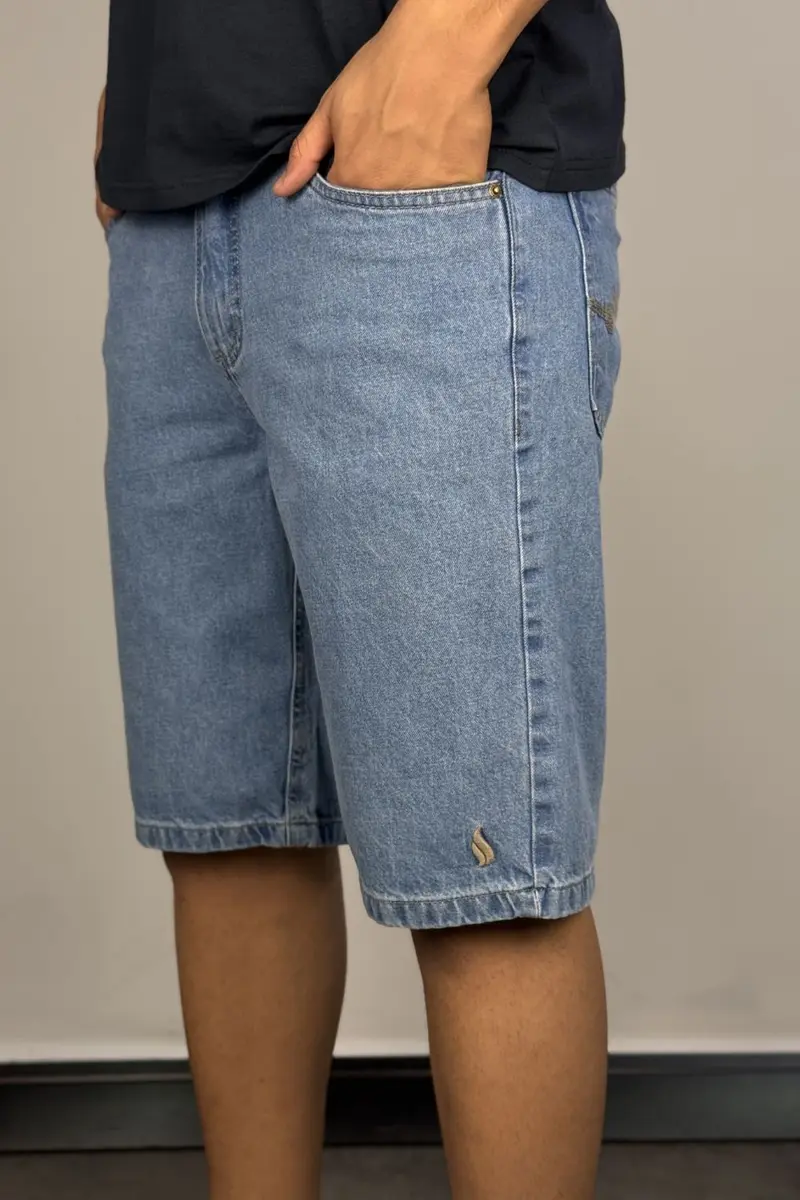 Bermuda Simple Trad Jeans Raw