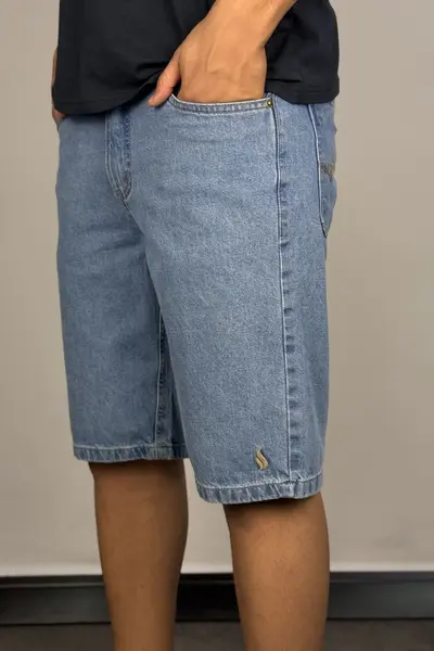 Bermuda Simple Trad Jeans Raw