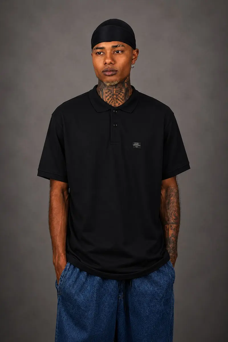 Camisa HD Polo Masc TEXT  XXG H0486