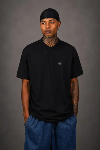 Camisa HD Polo Masc TEXT  XXG H0486